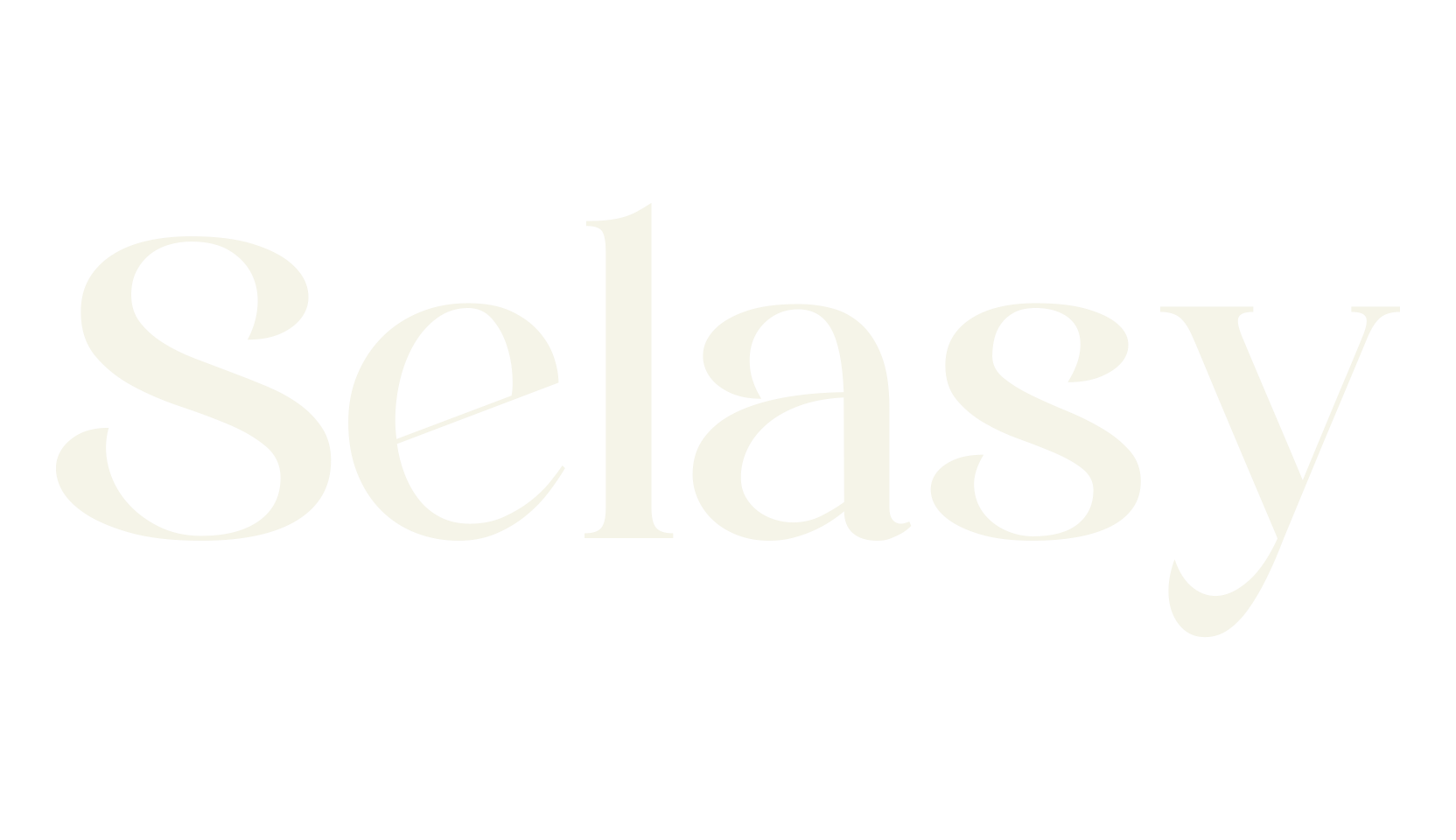 Selasy, serif font preview