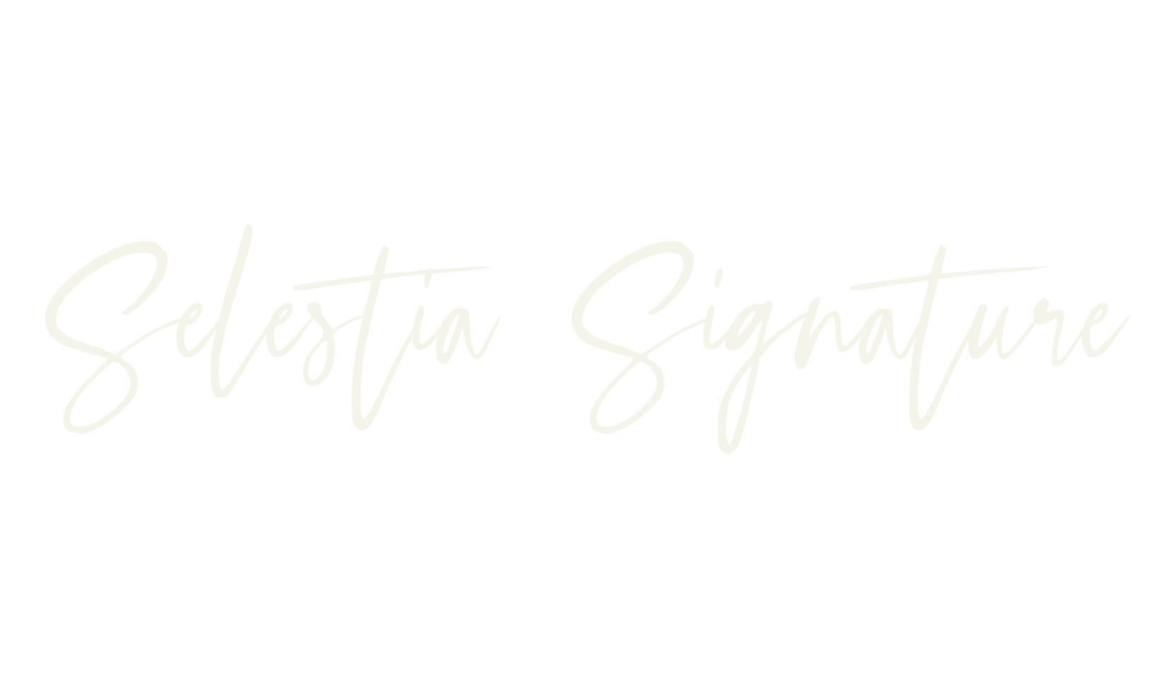 Selestia Signature, signature font preview
