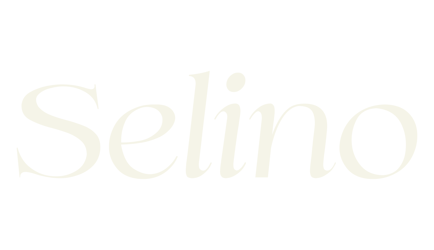 Selino, stylish font preview