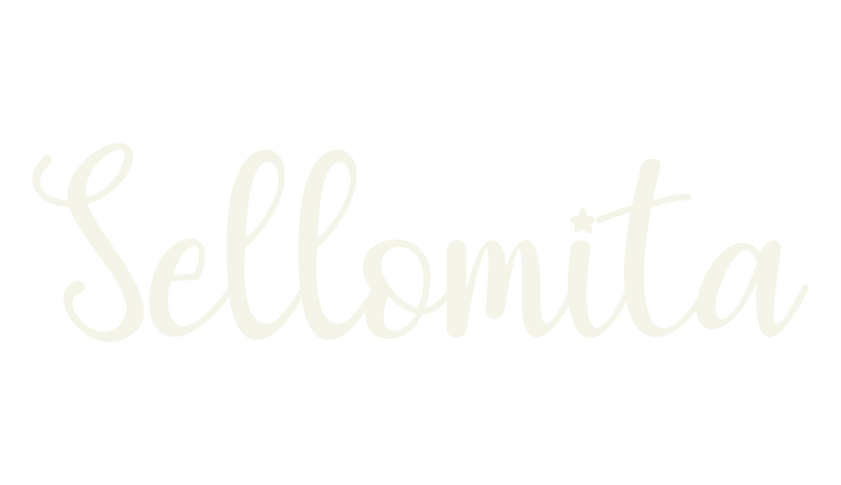 Sellomita, calligraphy font preview