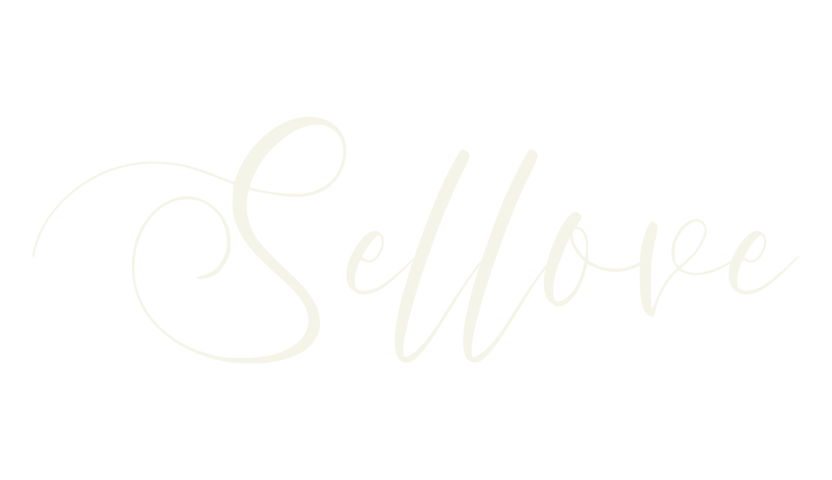 Sellove, fancy font preview