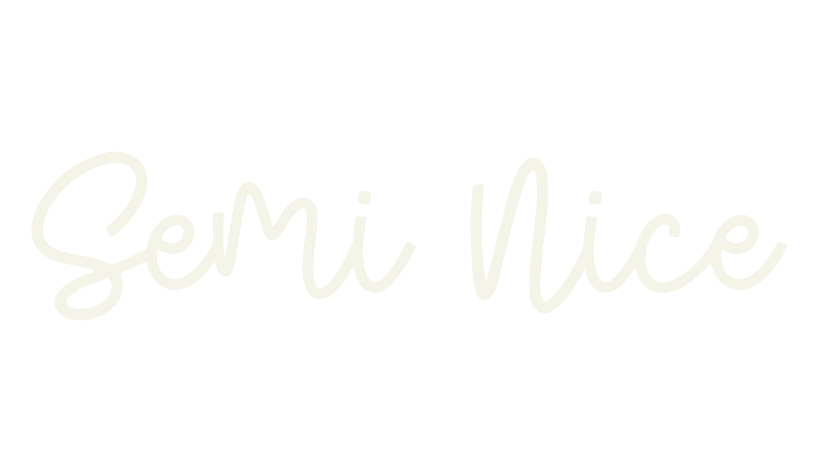 Semi Nice, fancy font preview