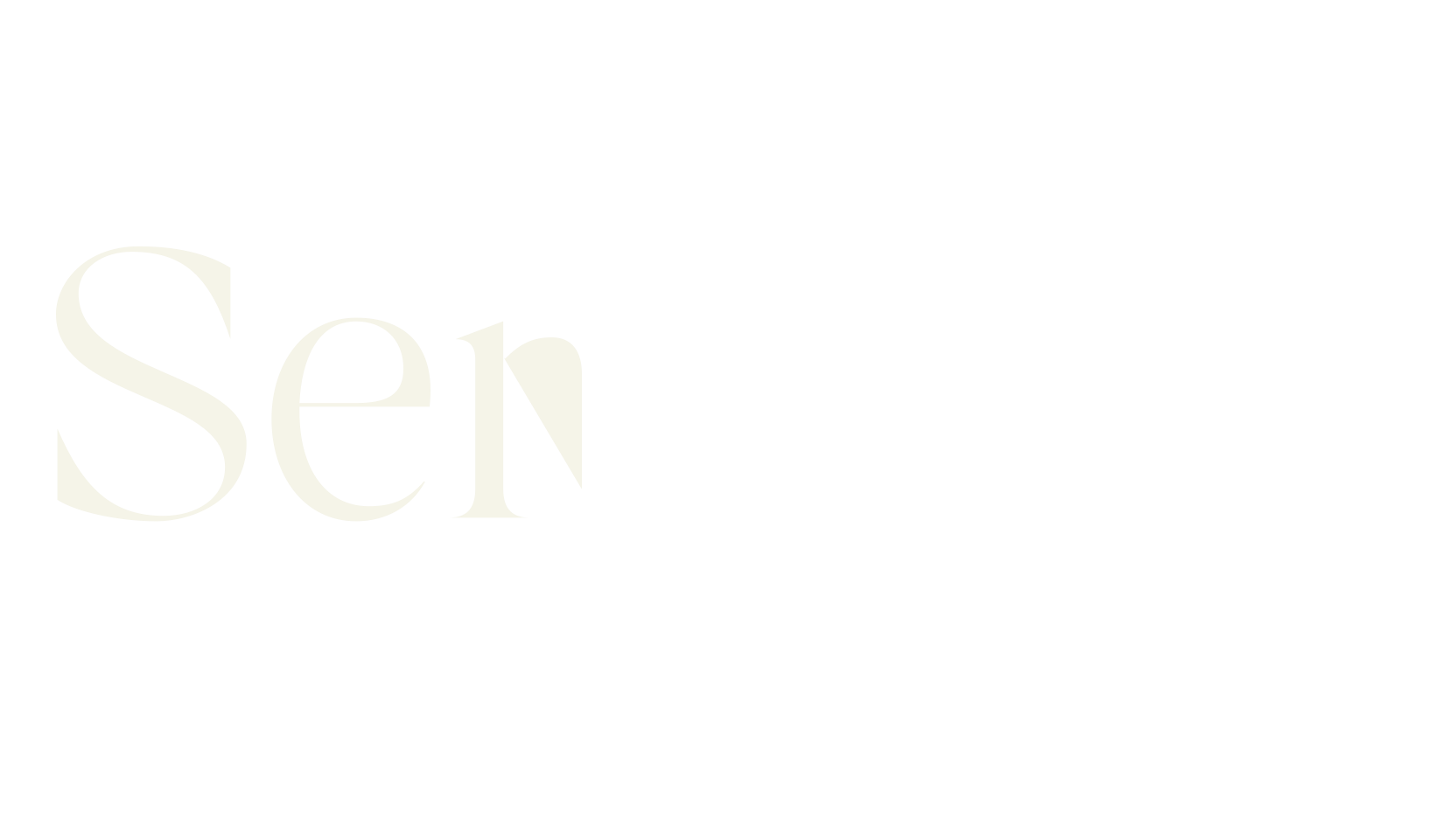 Sengone, letter font preview