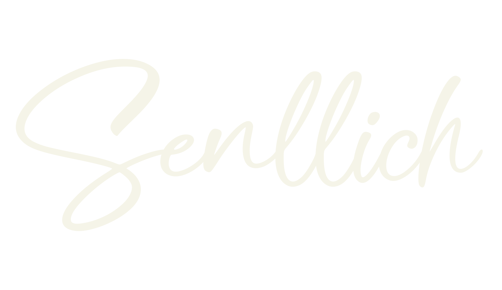 Senllich, lettering font preview