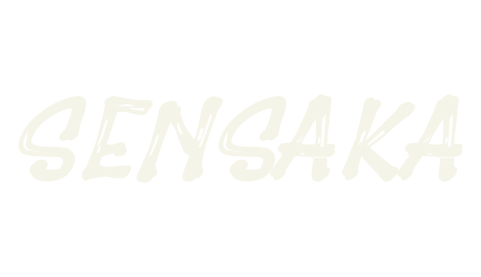 Sensaka, fashion sign font preview