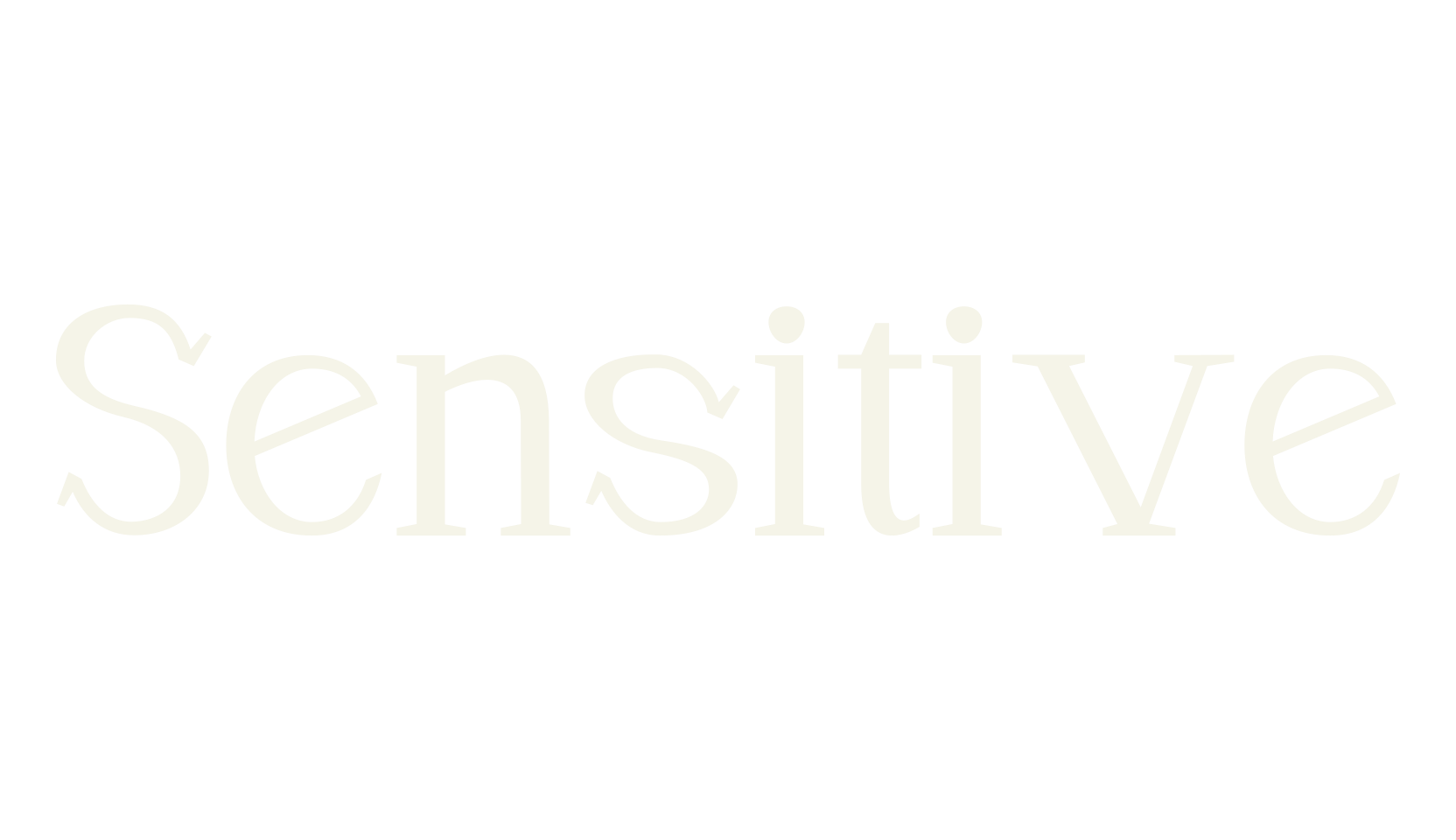 Sensitive, display font preview