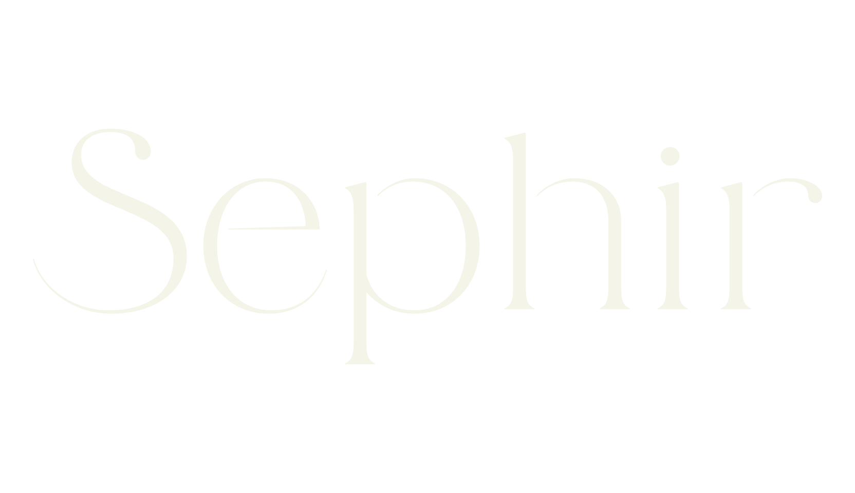 Sephir, serif font preview