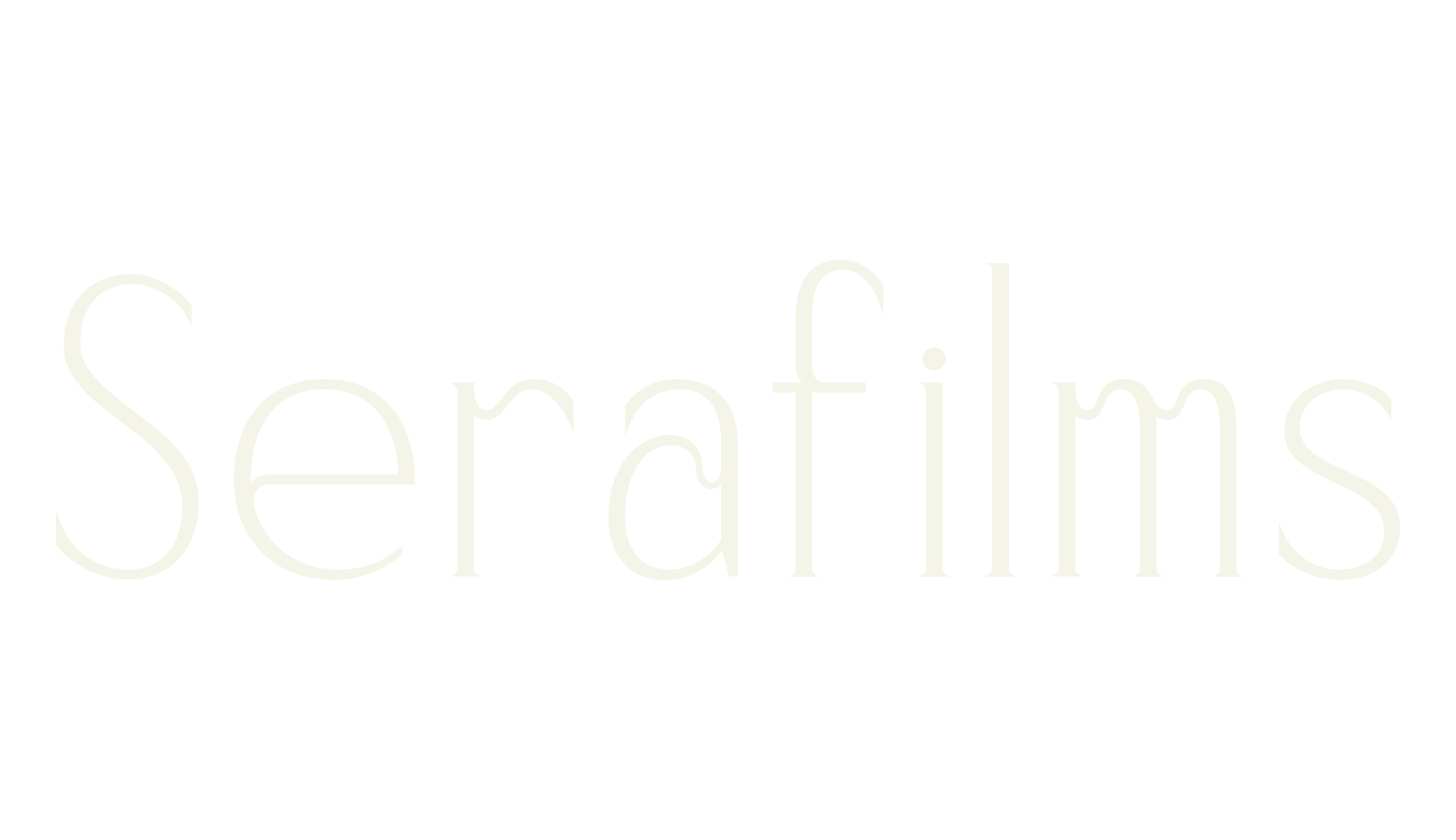 Serafilms, serif font preview