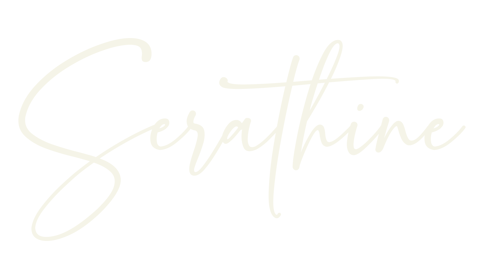 Serathine, thin font preview