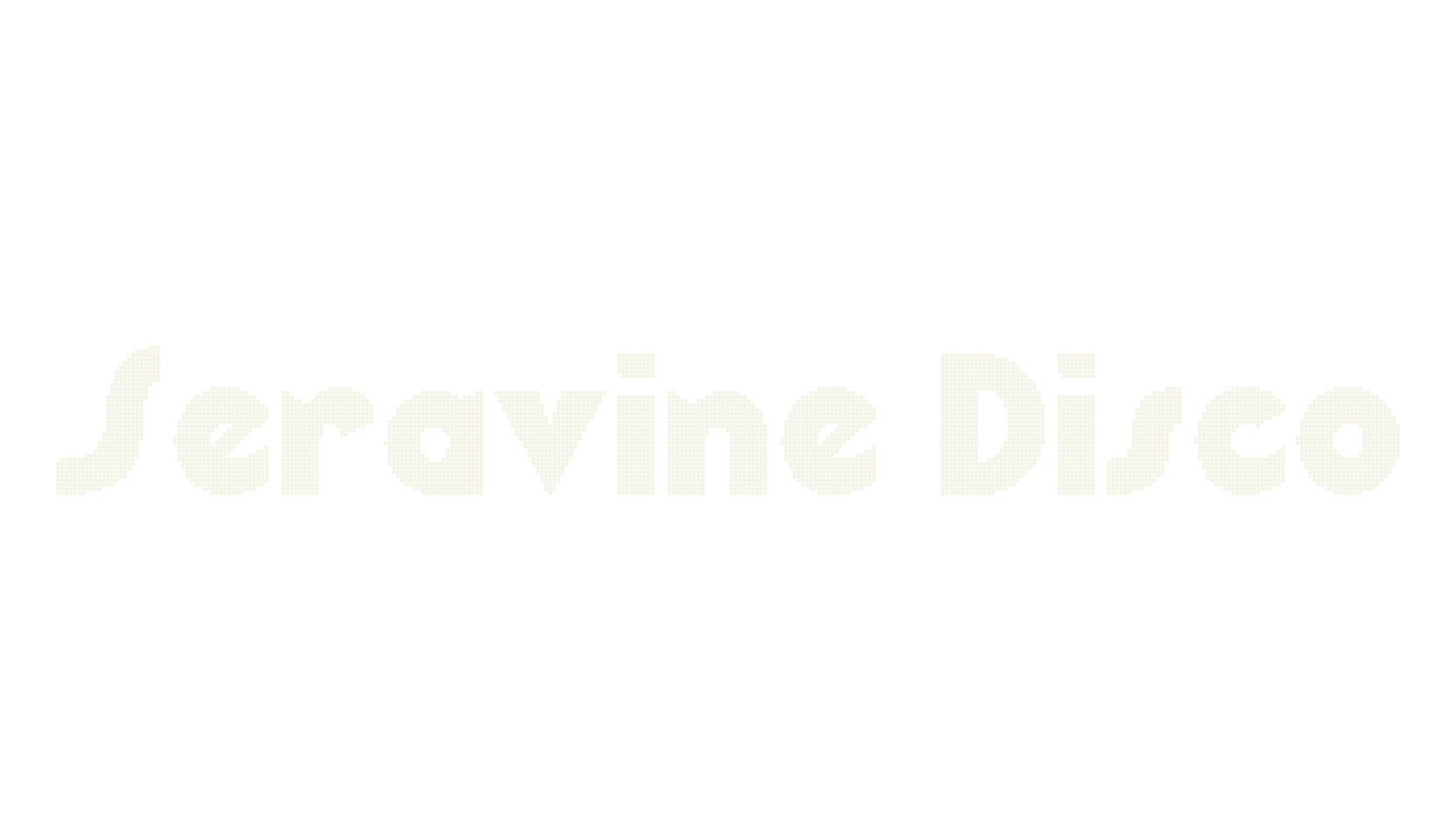 Seravine Disco, disco font preview