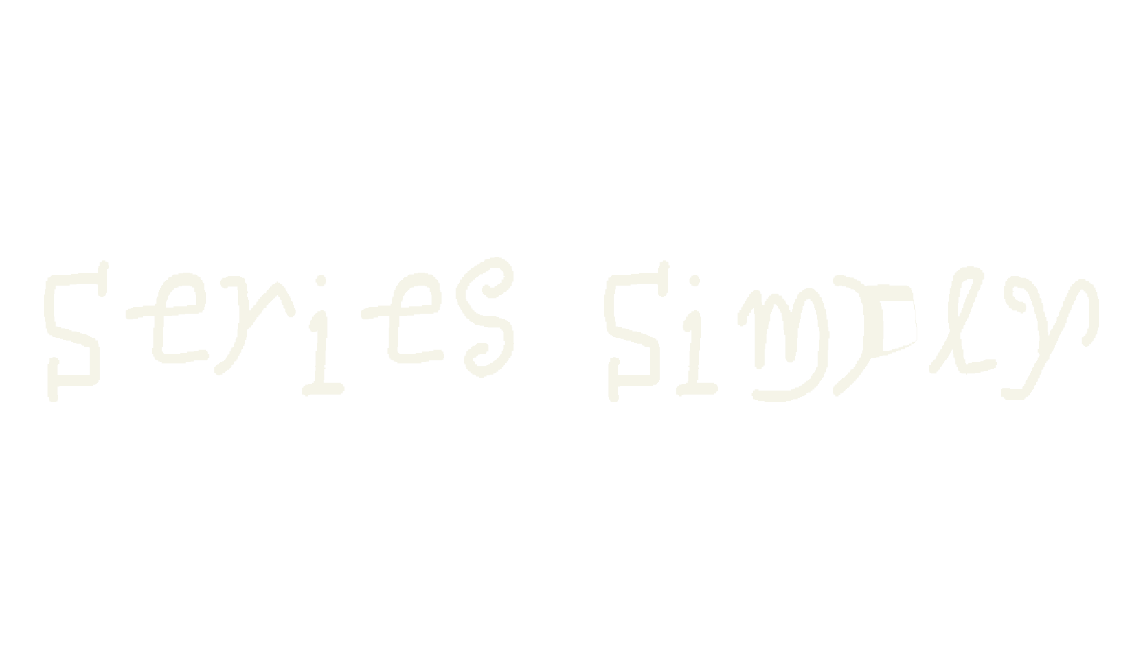 Series Simply, display font preview