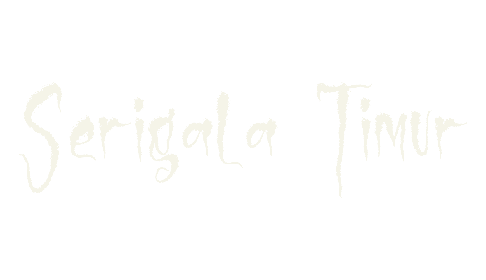 Serigala Timur, script font preview
