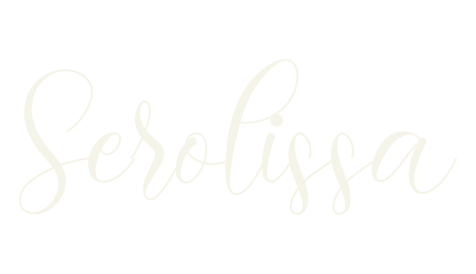Serolissa, flower font preview