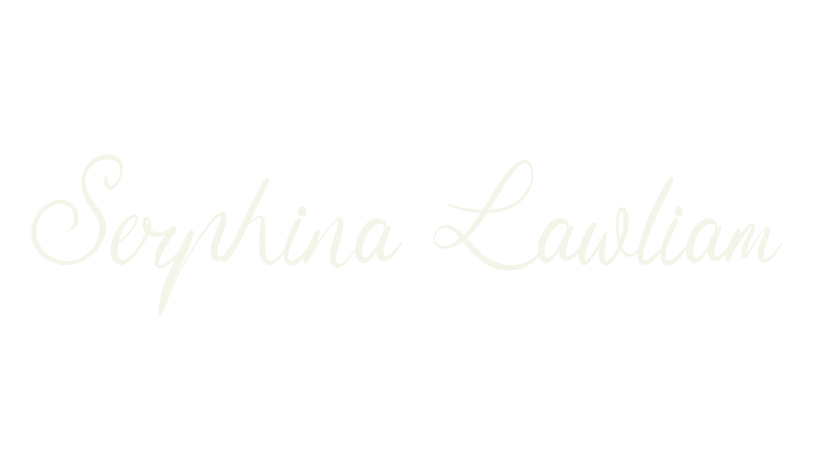 Serphina Lawliam, calligraphy font preview