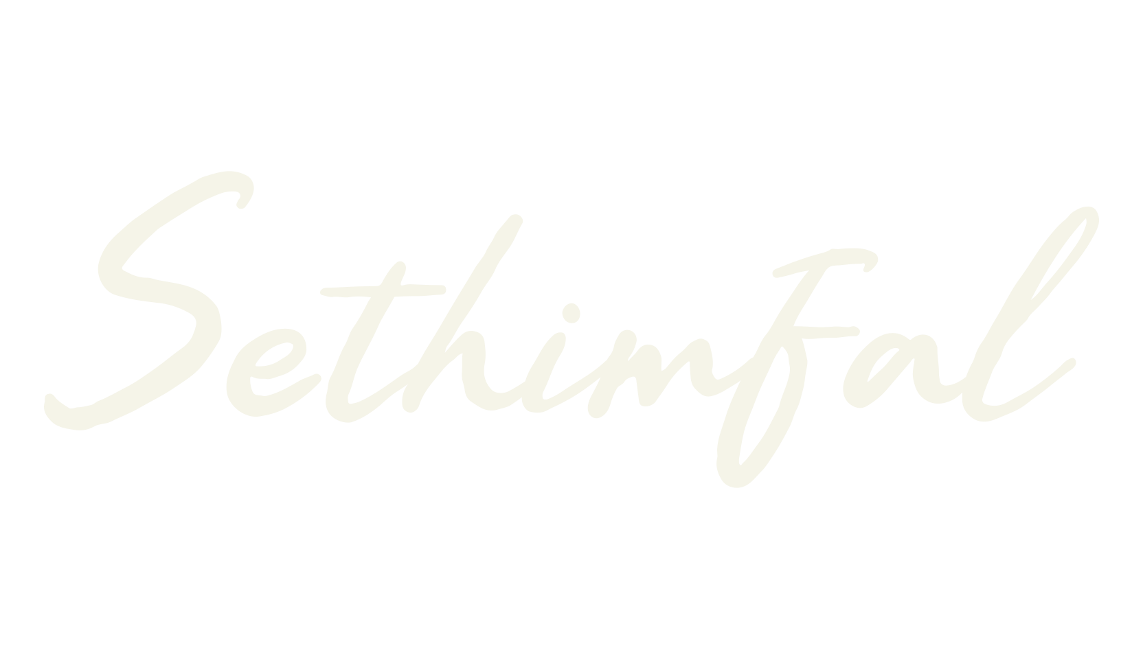 Sethimfal, cursive font preview