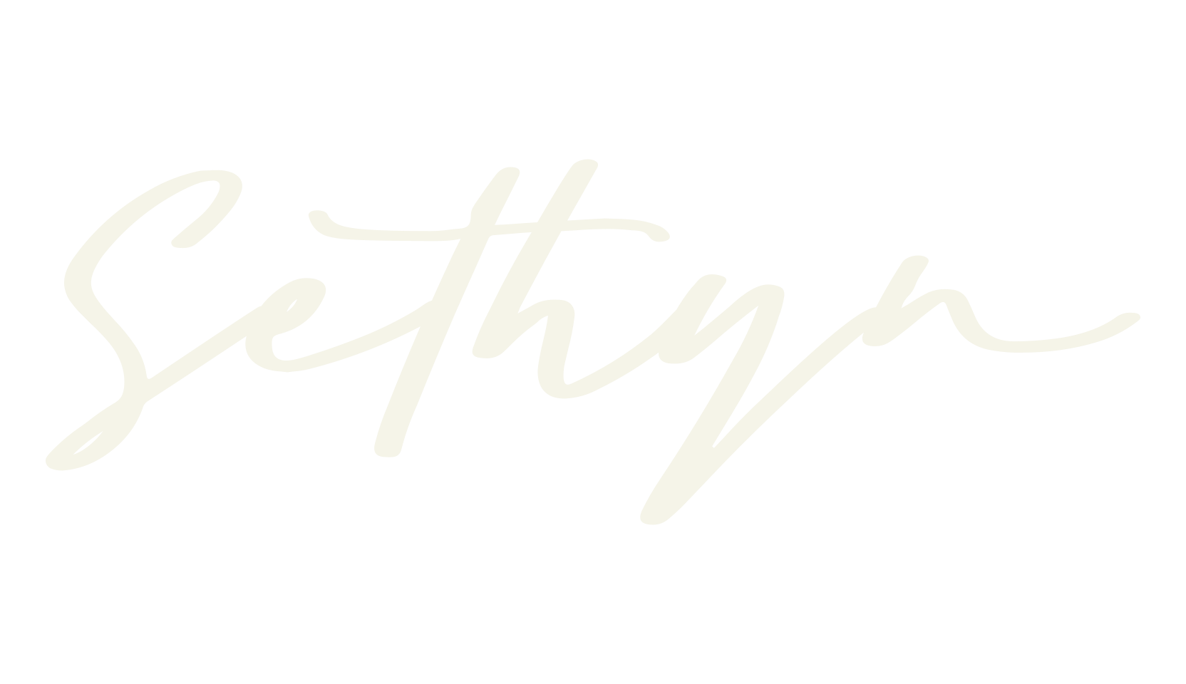 Sethyn, signature font preview