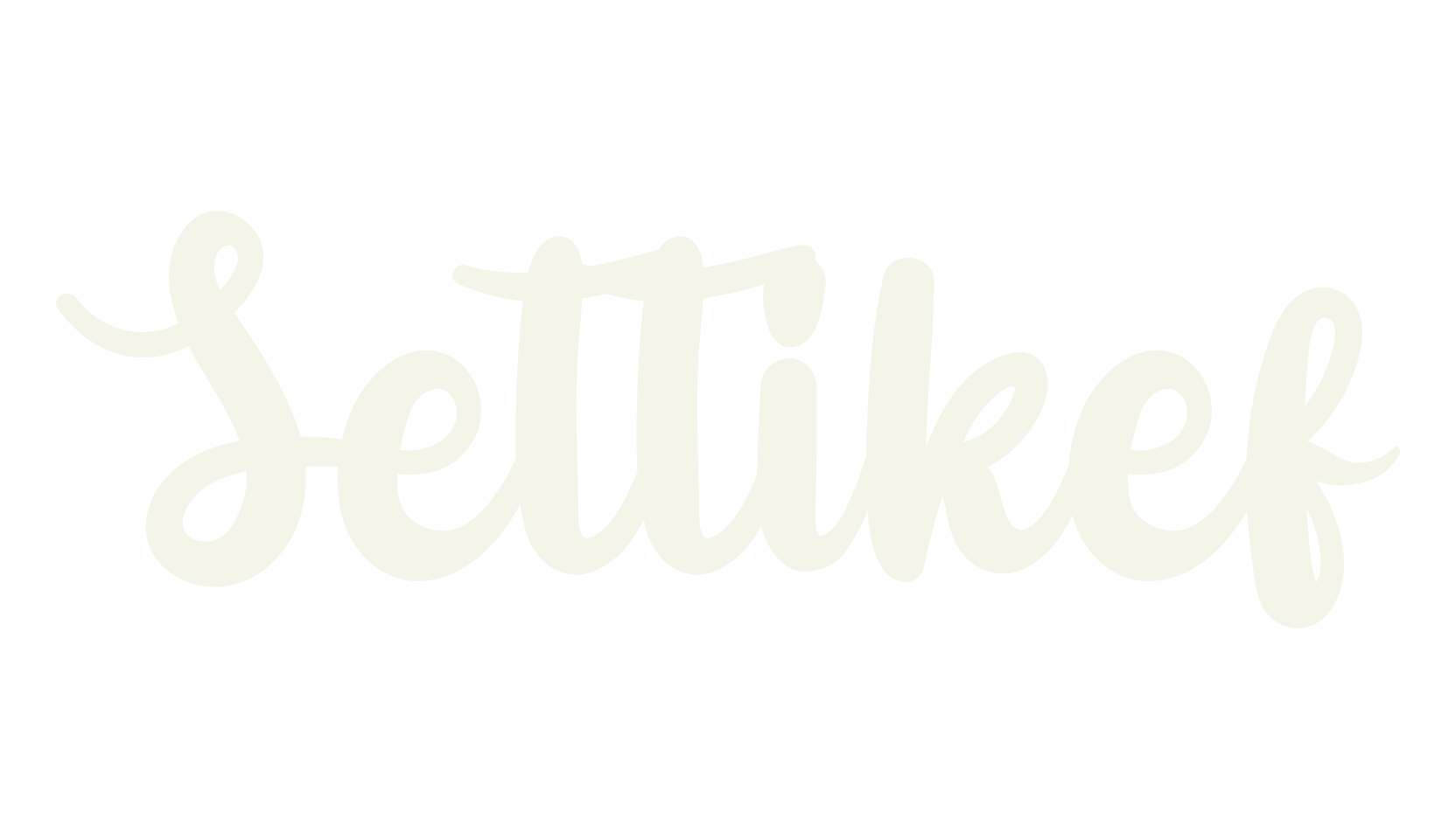 Settikef, script font preview