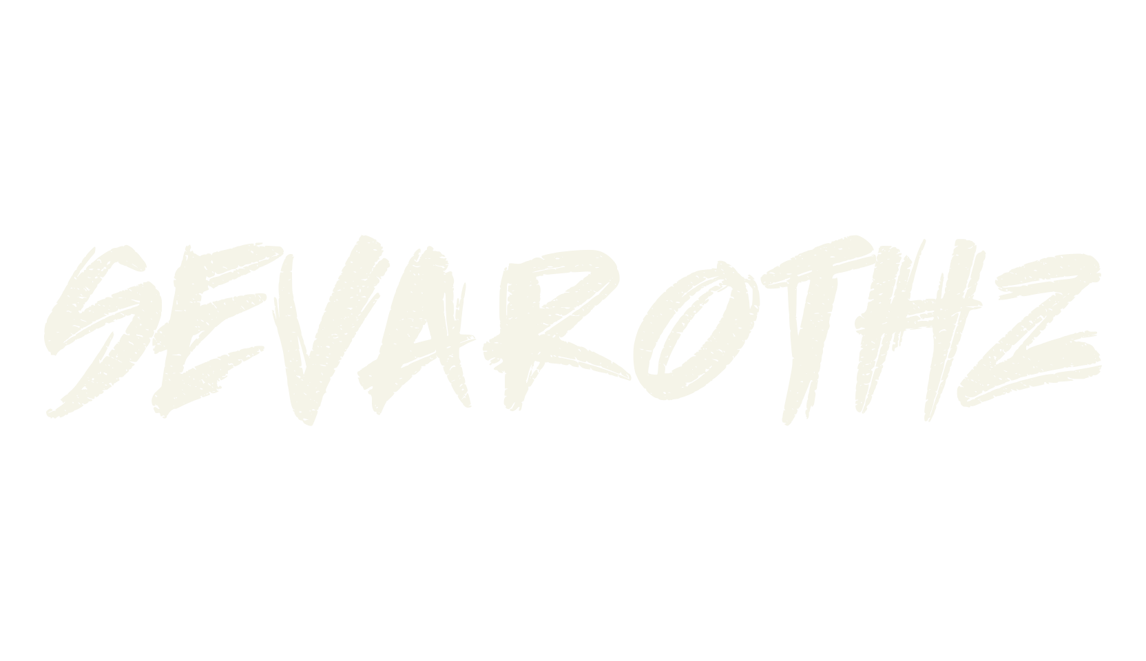 Sevarothz, retro font preview