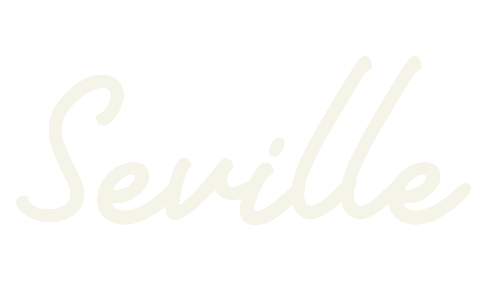 Seville, cursive font preview