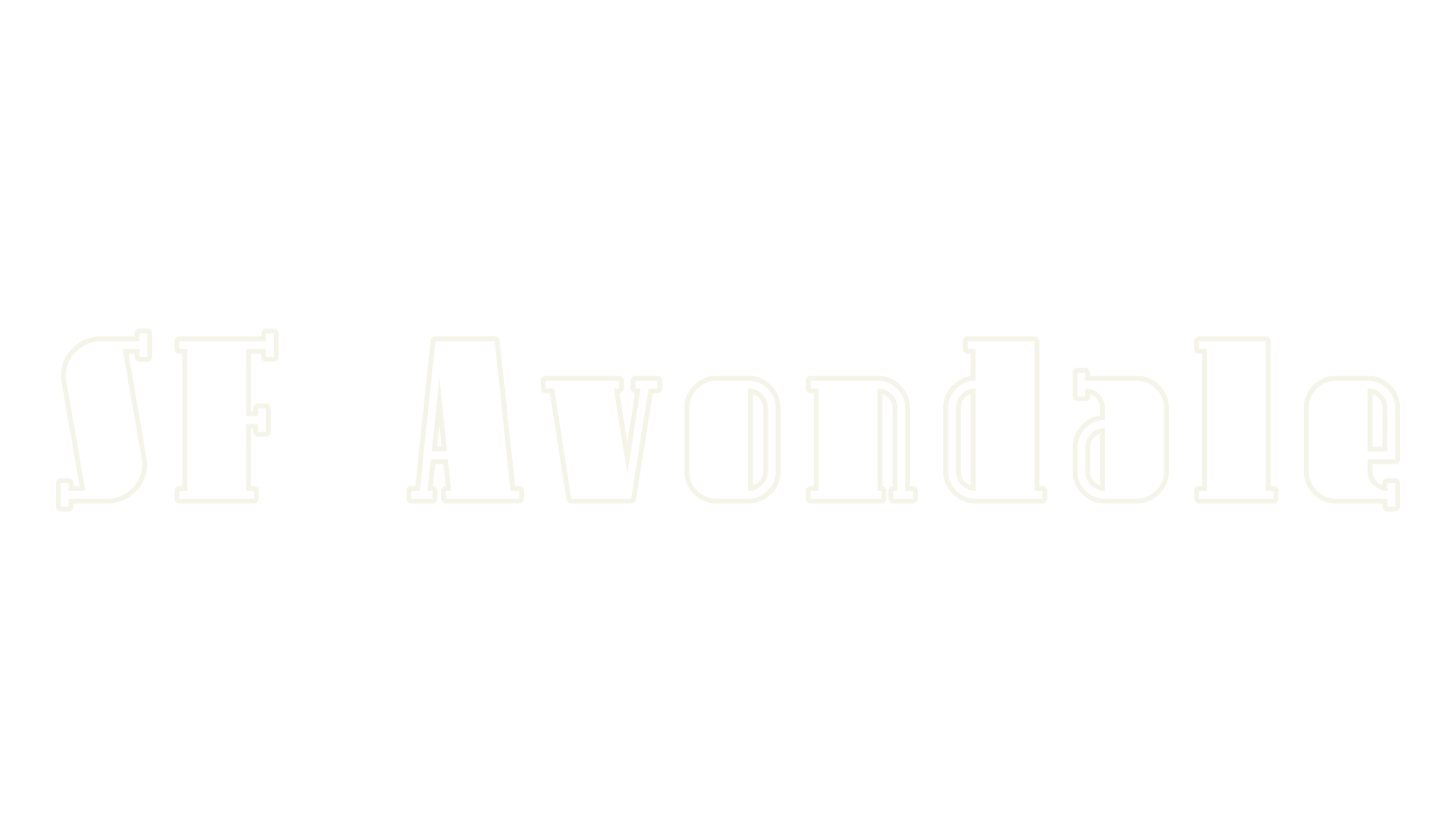 SF Avondale, serif font preview
