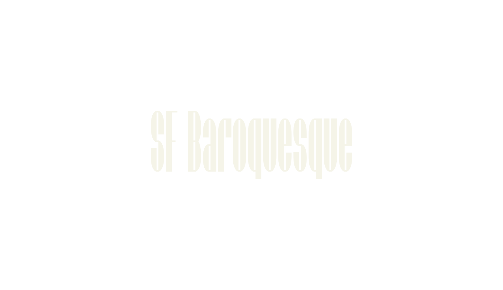 SF Baroquesque, sans font preview