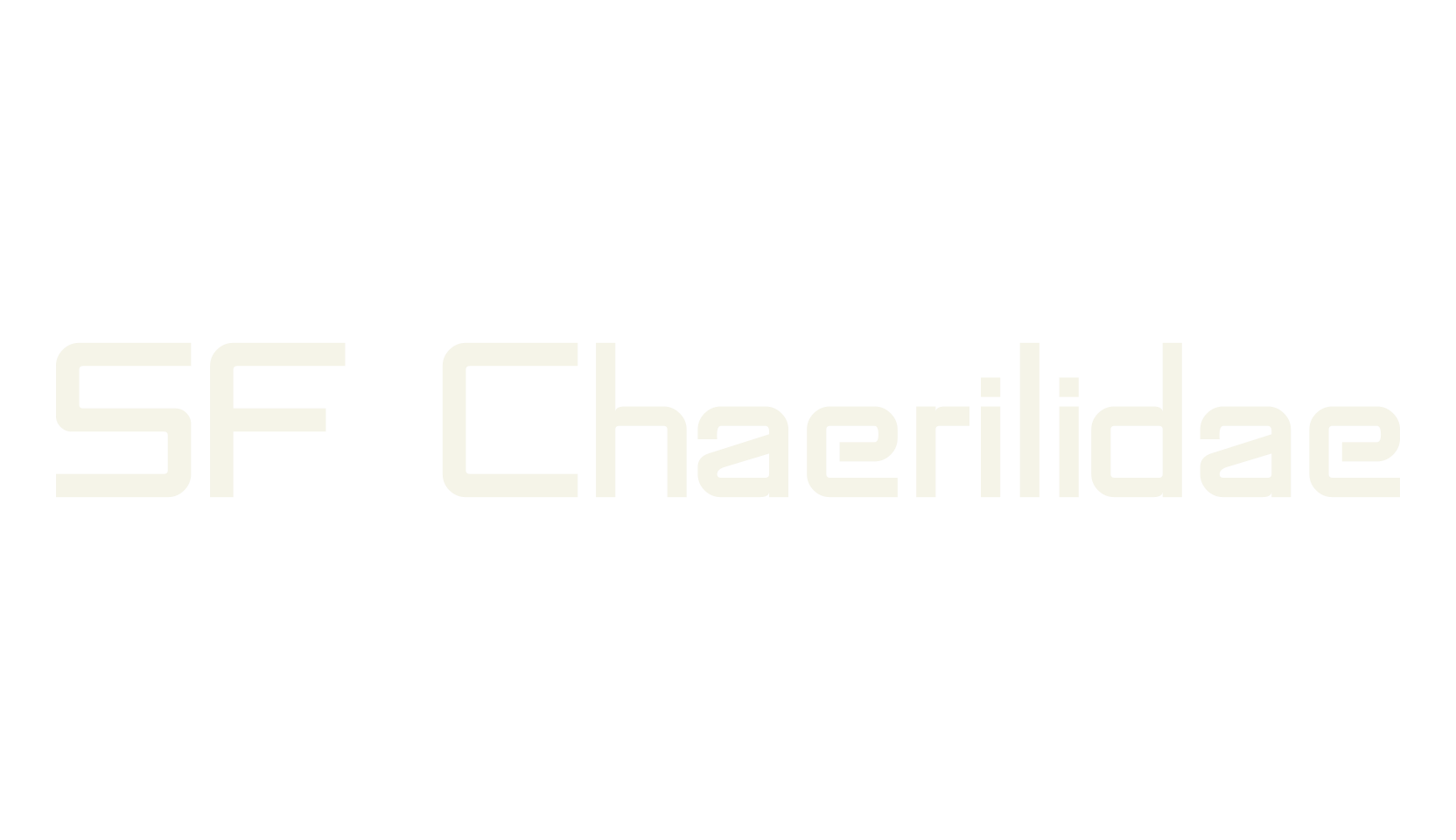 SF Chaerilidae, display market font preview