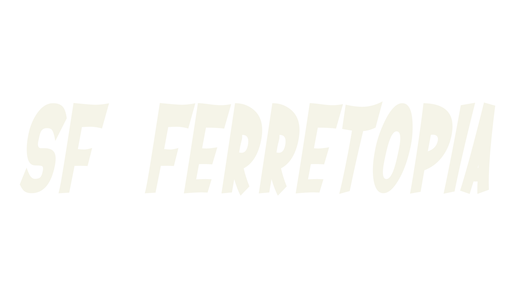 SF Ferretopia, shadow font preview