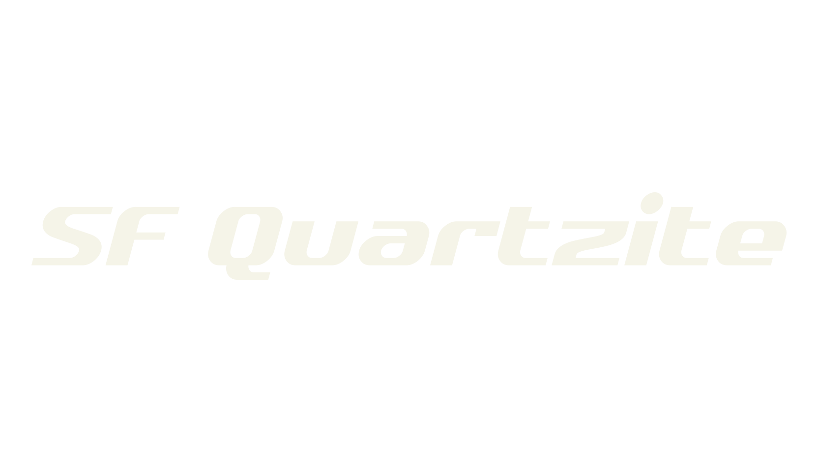 SF Quartzite, modern font preview