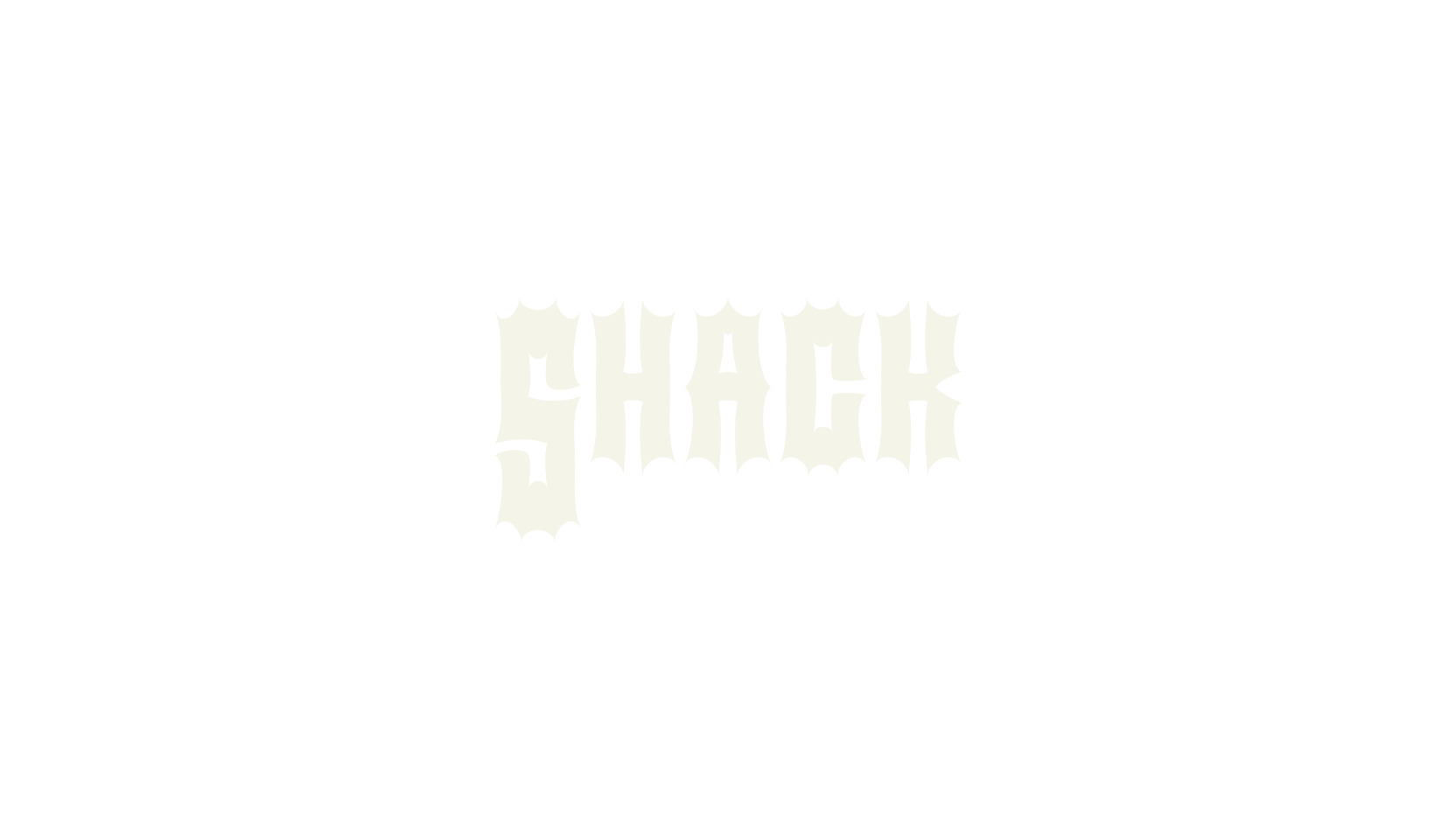 Shack, old english font preview