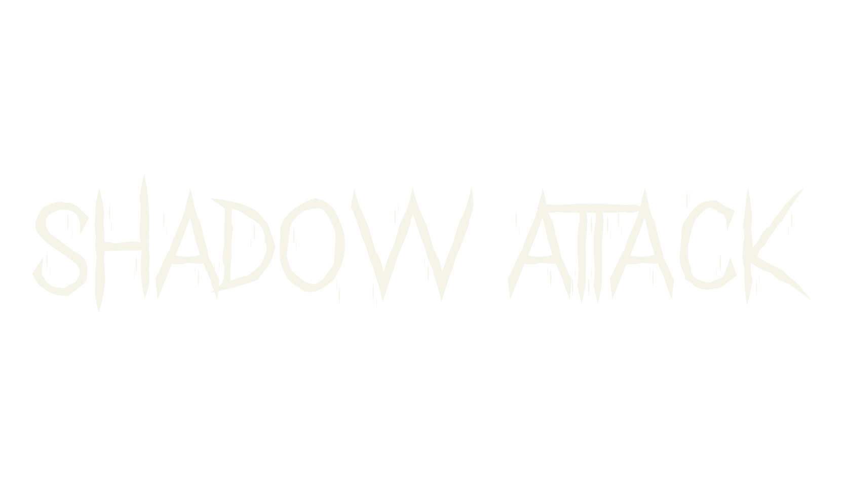 Shadow Attack, gothic font preview