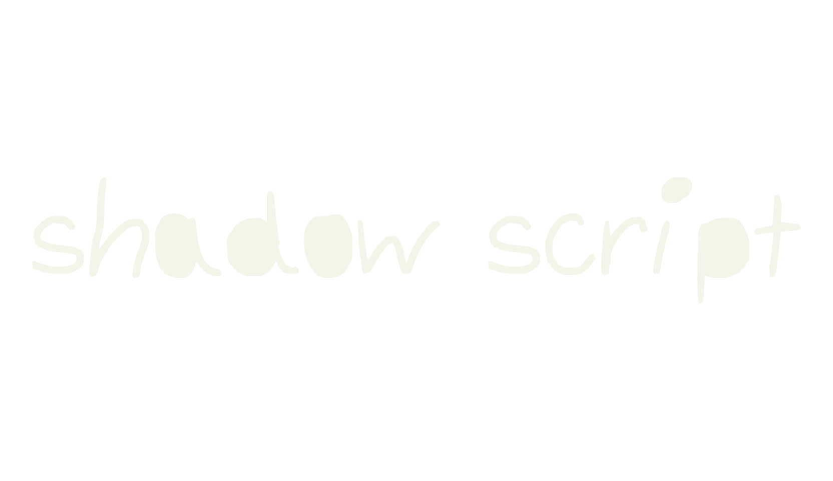 shadow script, display font preview