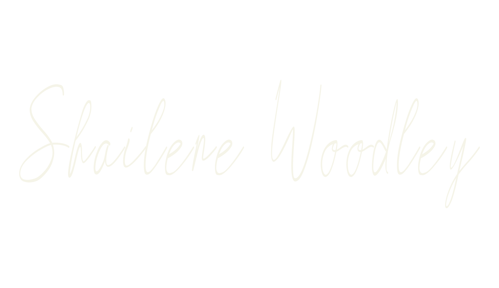 Shailene Woodley, cursive font preview