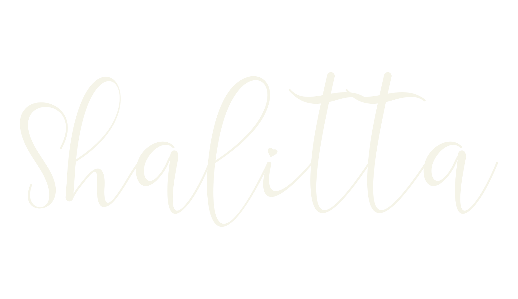 Shalitta, birthday font preview