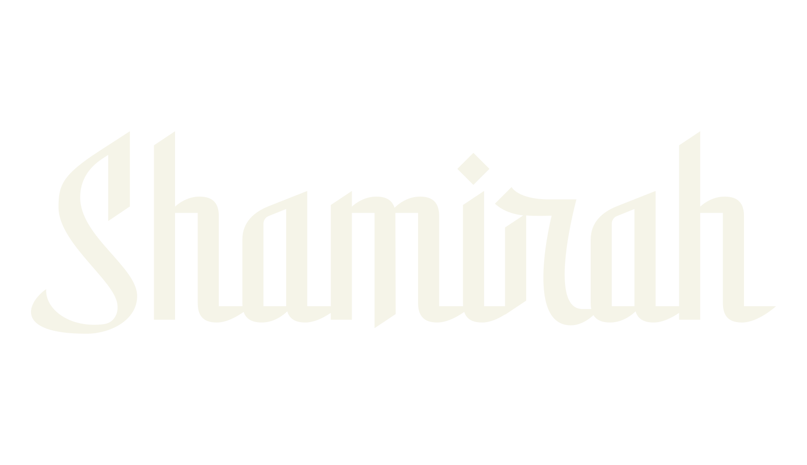 Shamirah, calligraphy font preview