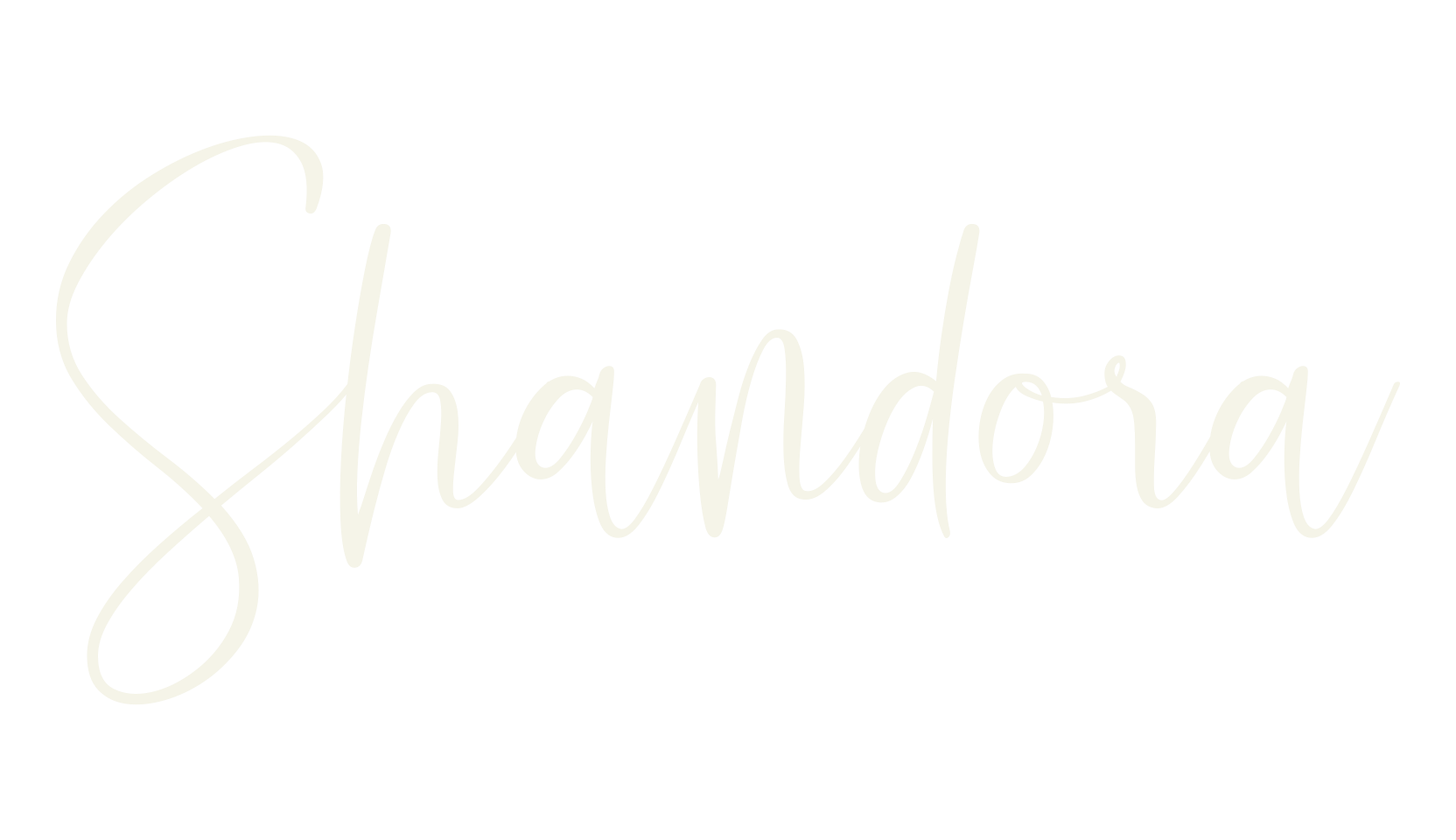 Shandora, calligraphy font preview