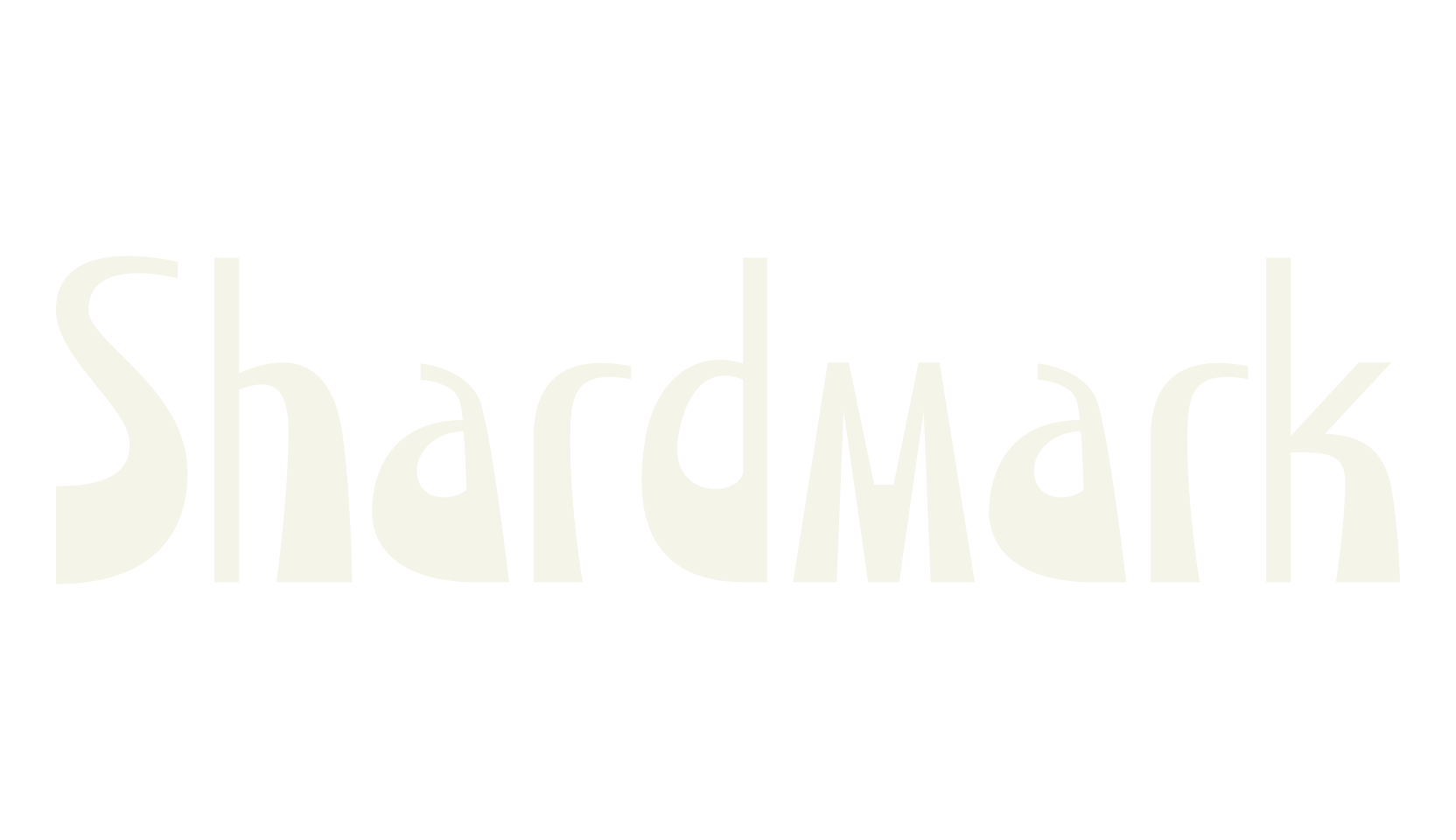 Shardmark, cursive font preview