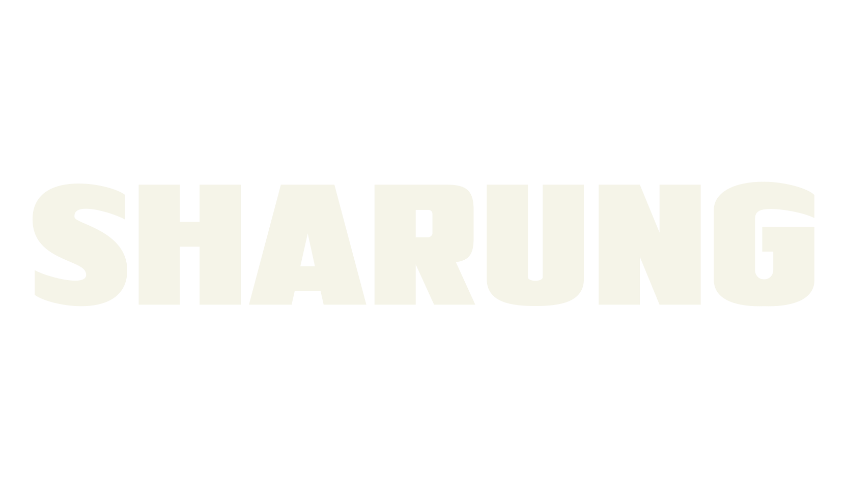 SHARUNG, sans serif font preview