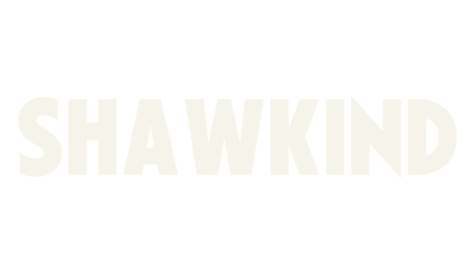 Shawkind, art deco font preview