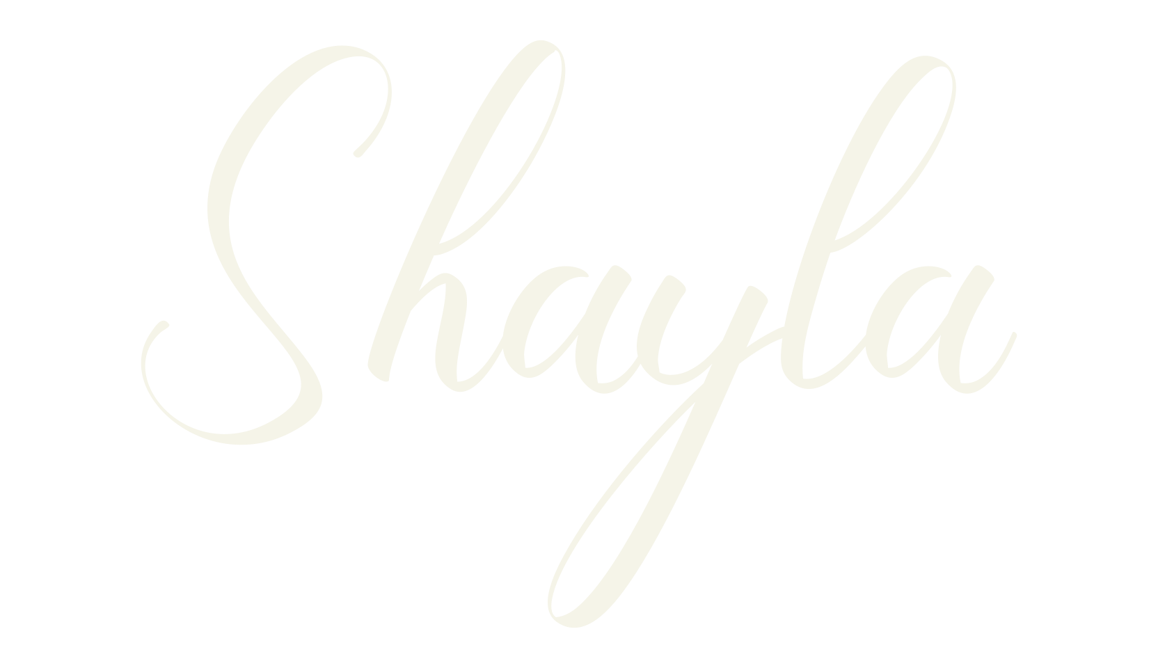 Shayla, calligraphy font preview