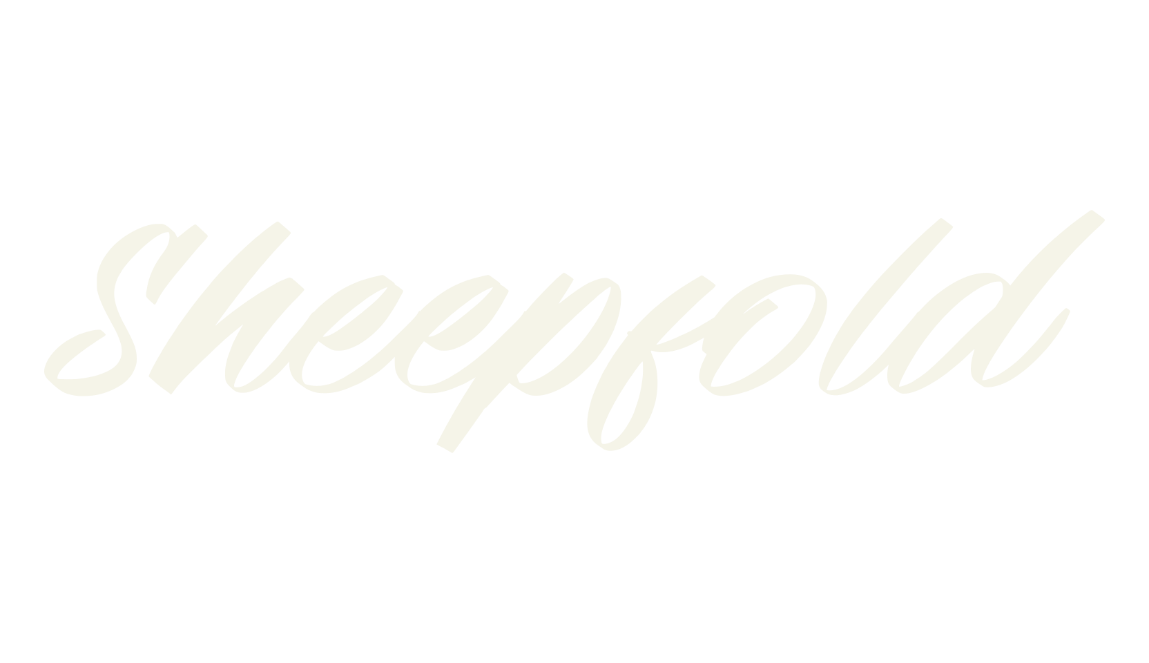 Sheepfold, calligraphy font preview