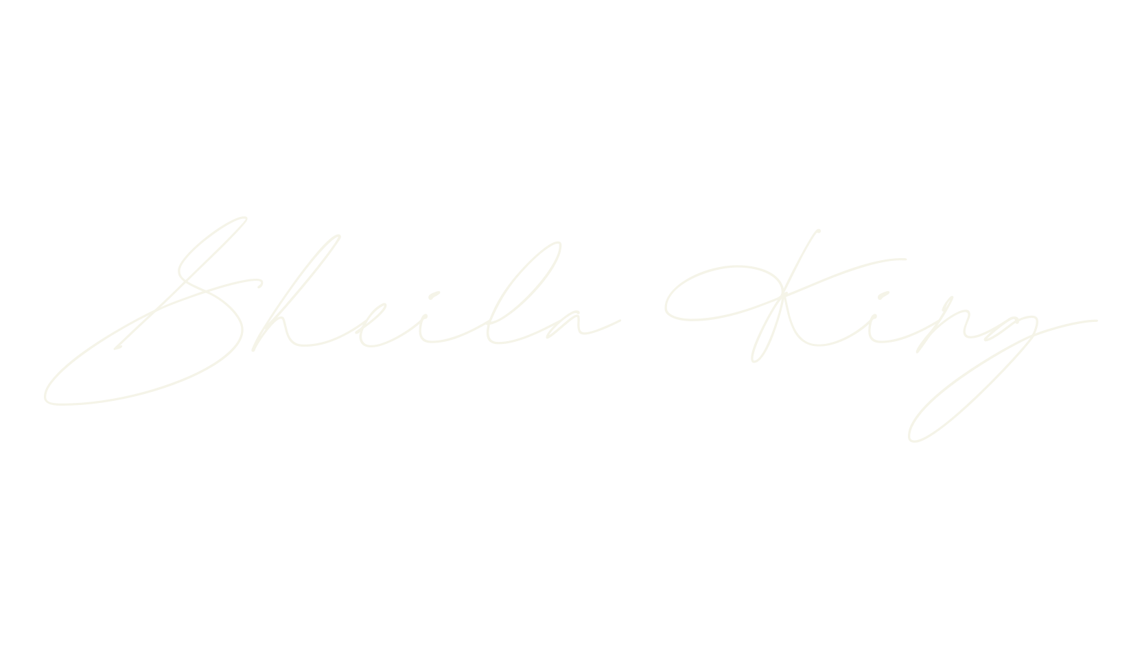 Sheila King, fashion sign font preview