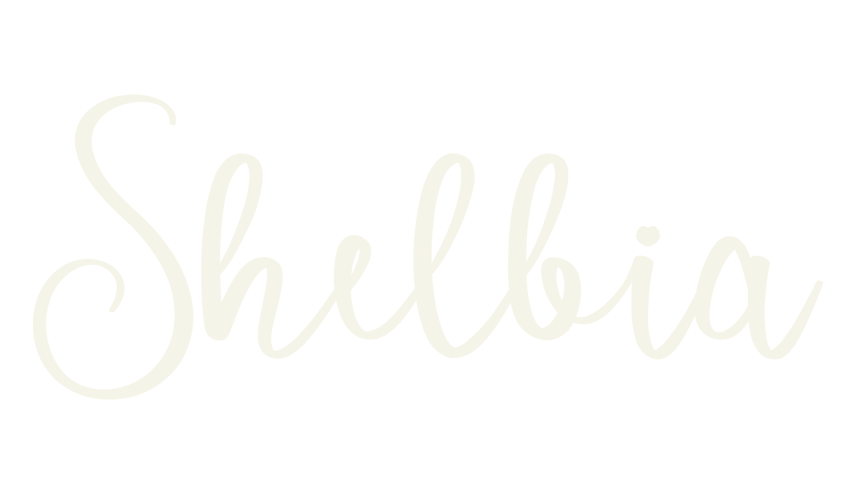 Shelbia, calligraphy font preview