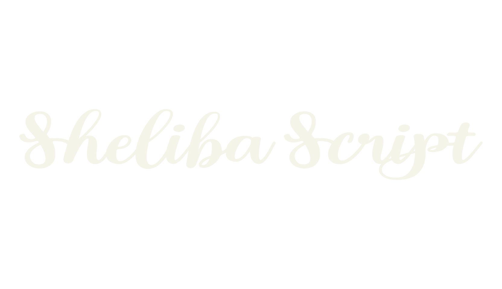 Sheliba Script, wedding font preview