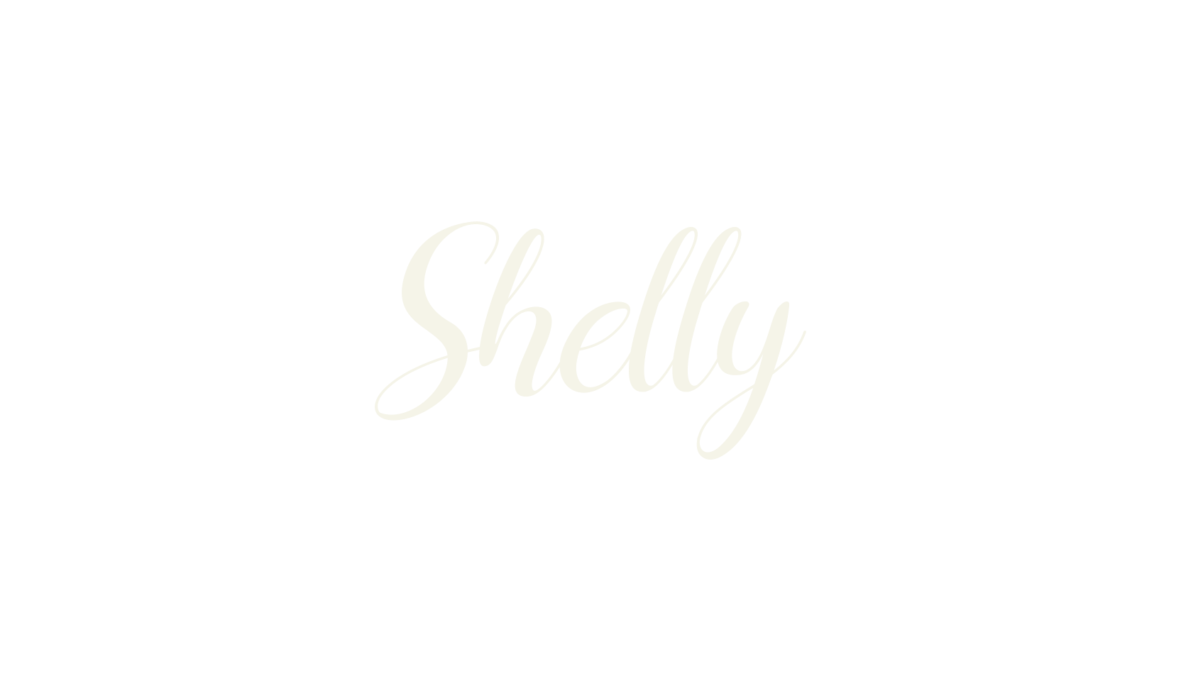 Shelly, script font preview