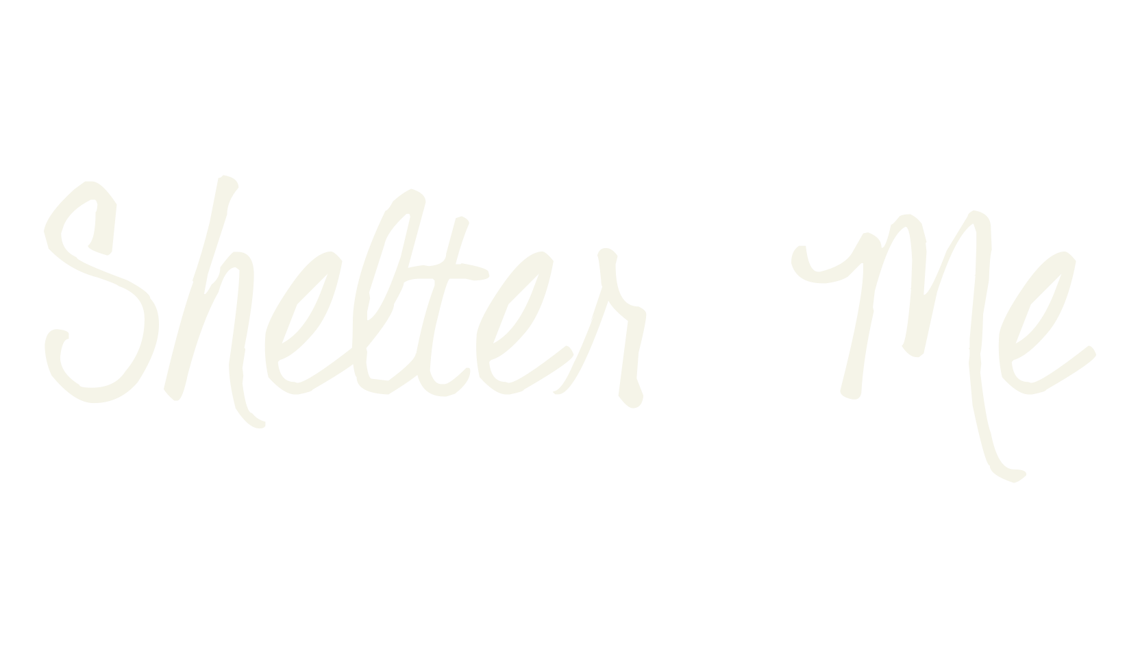 Shelter Me, fashion script font preview