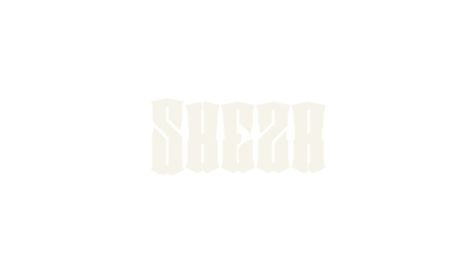 Sheza, gothic font preview