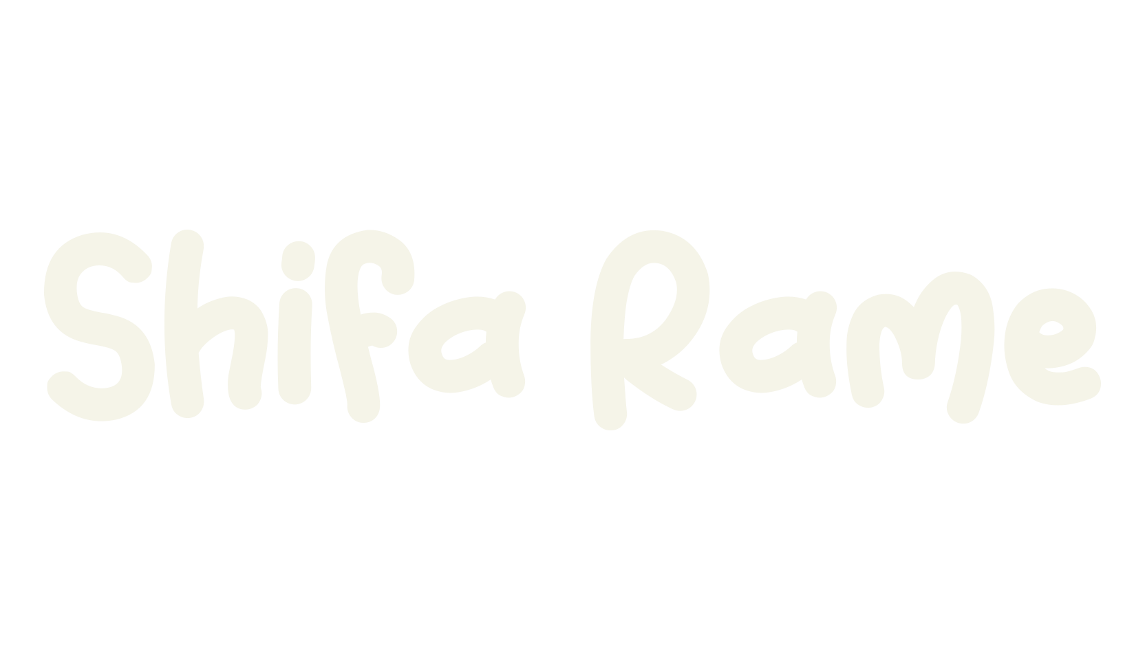 Shifa Rame, children font preview
