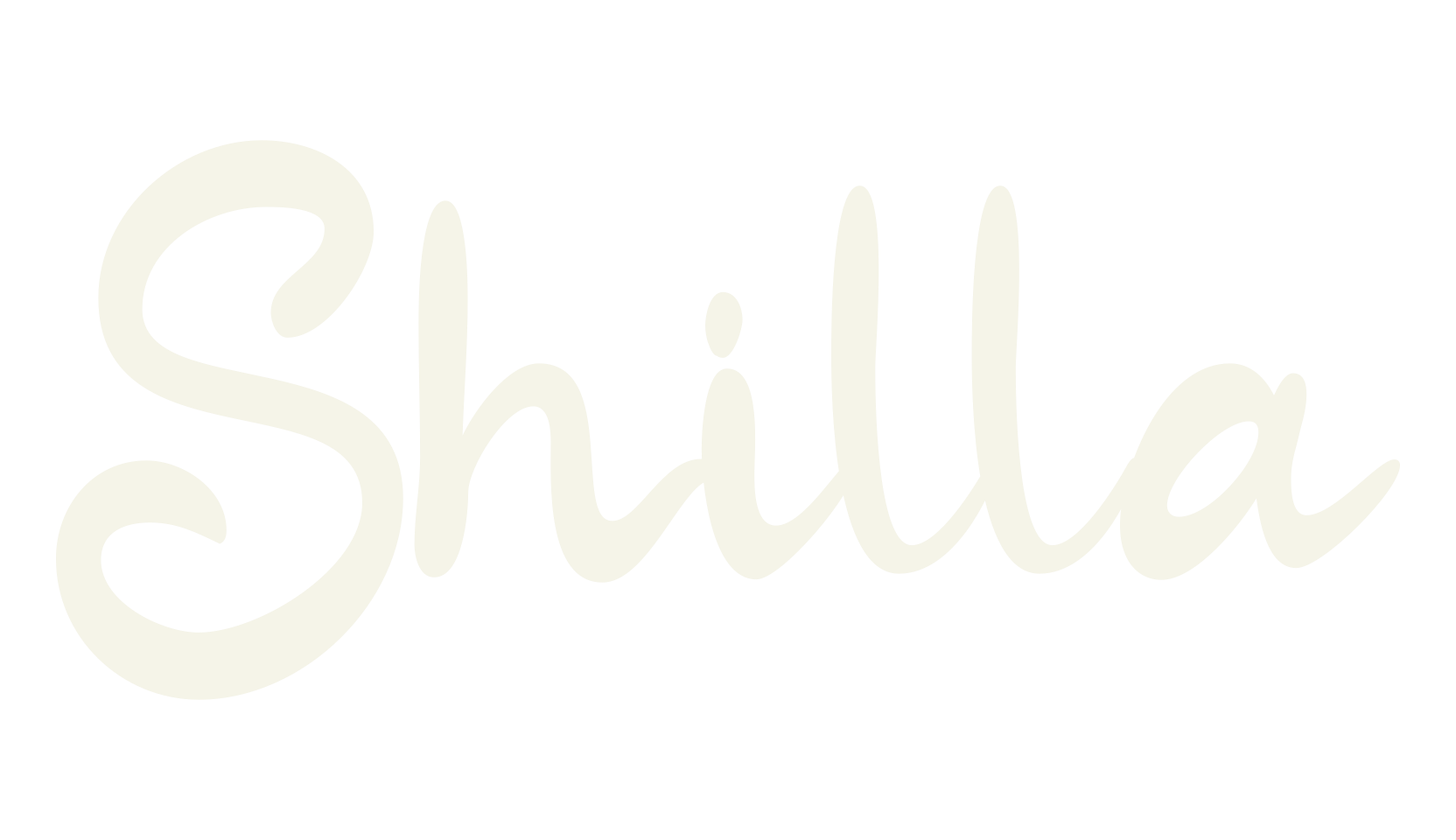Shilla, script font preview