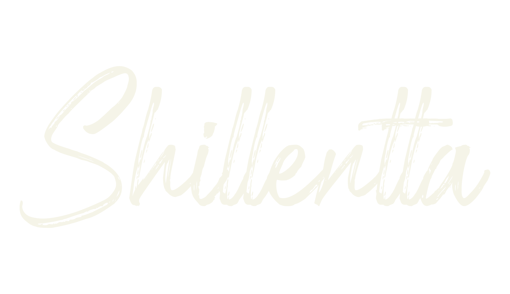 Shillentta, letter font preview
