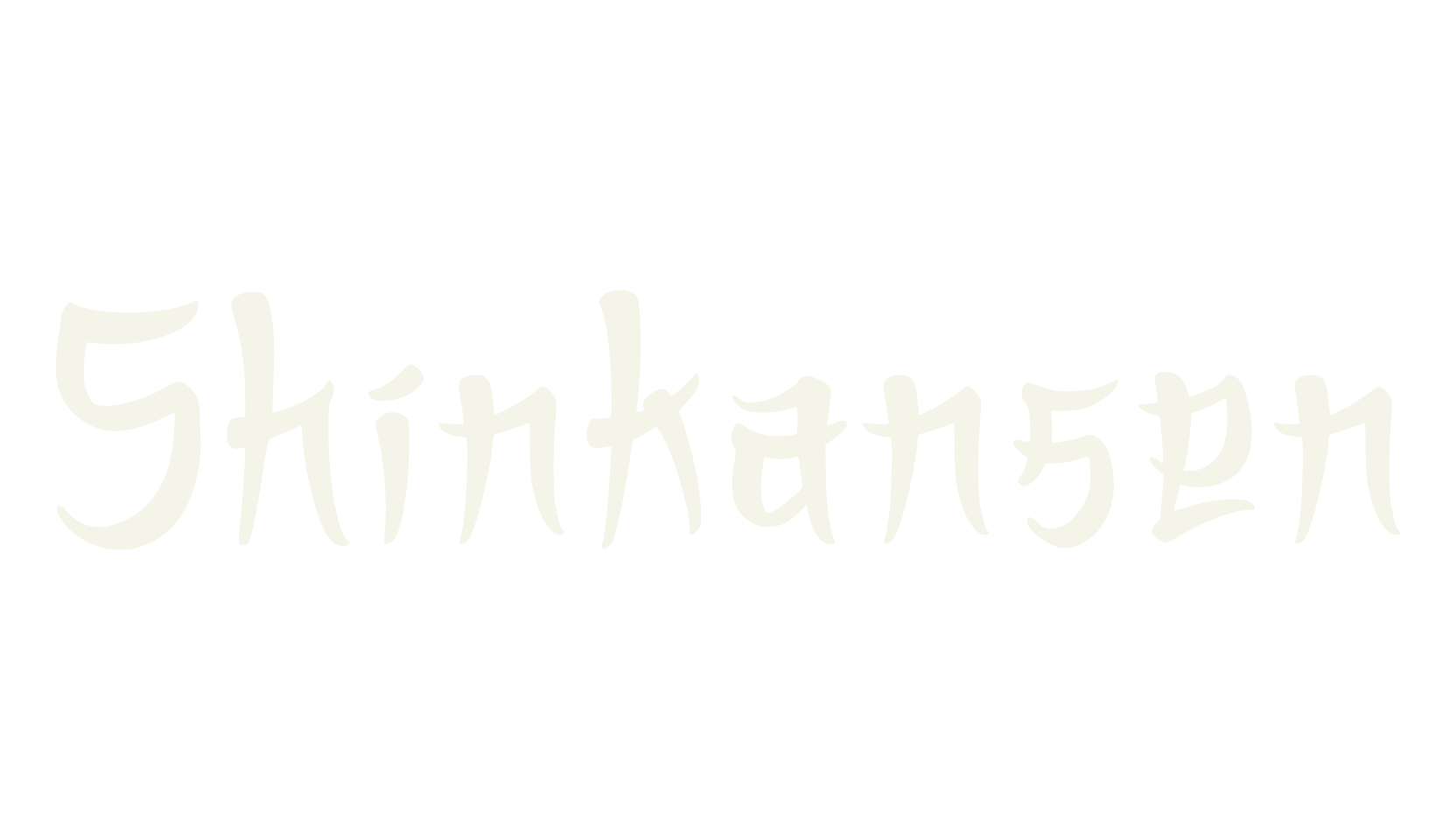 Shinkansen, japanese font preview